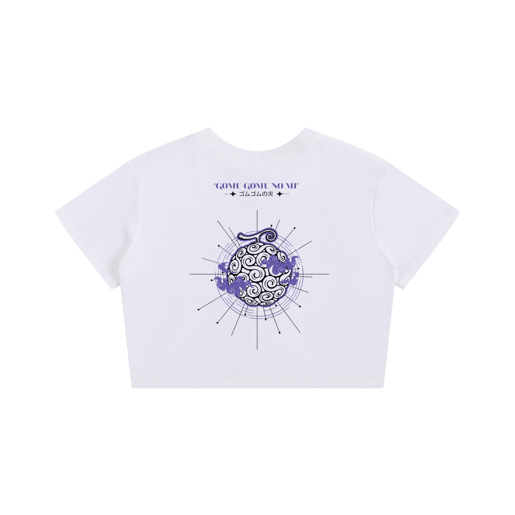 T-Shirt Crop 200 GSM - Gomu Gomu No Mi