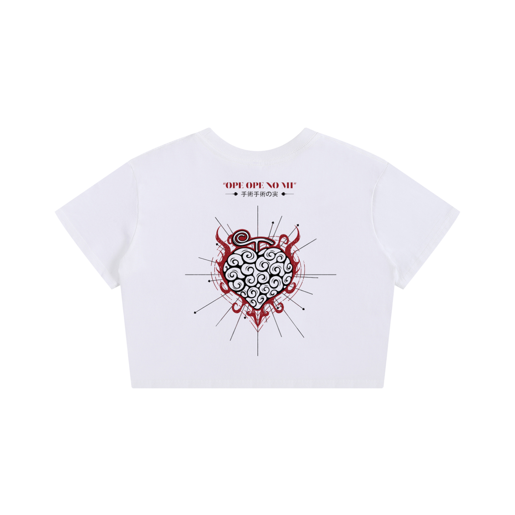 T-Shirt Crop 200 GSM - Ope Ope No Mi