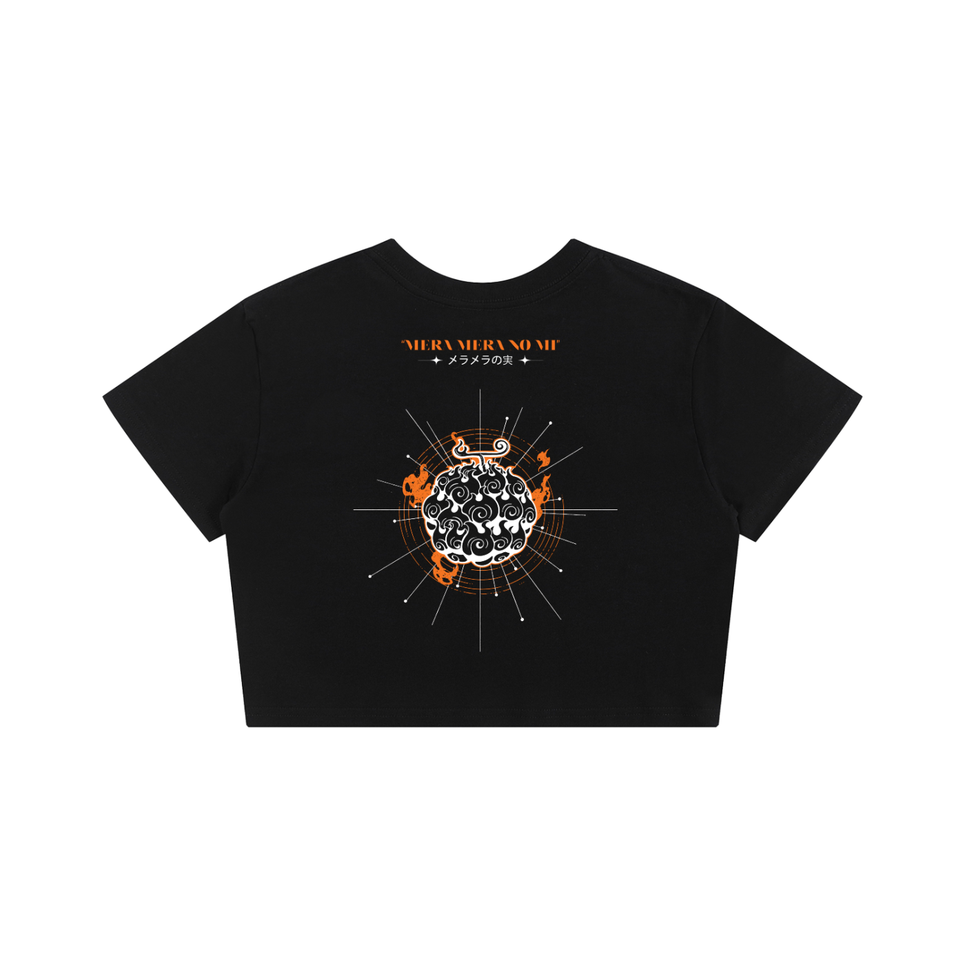 T-Shirt Crop 200 GSM - Mera Mera No Mi