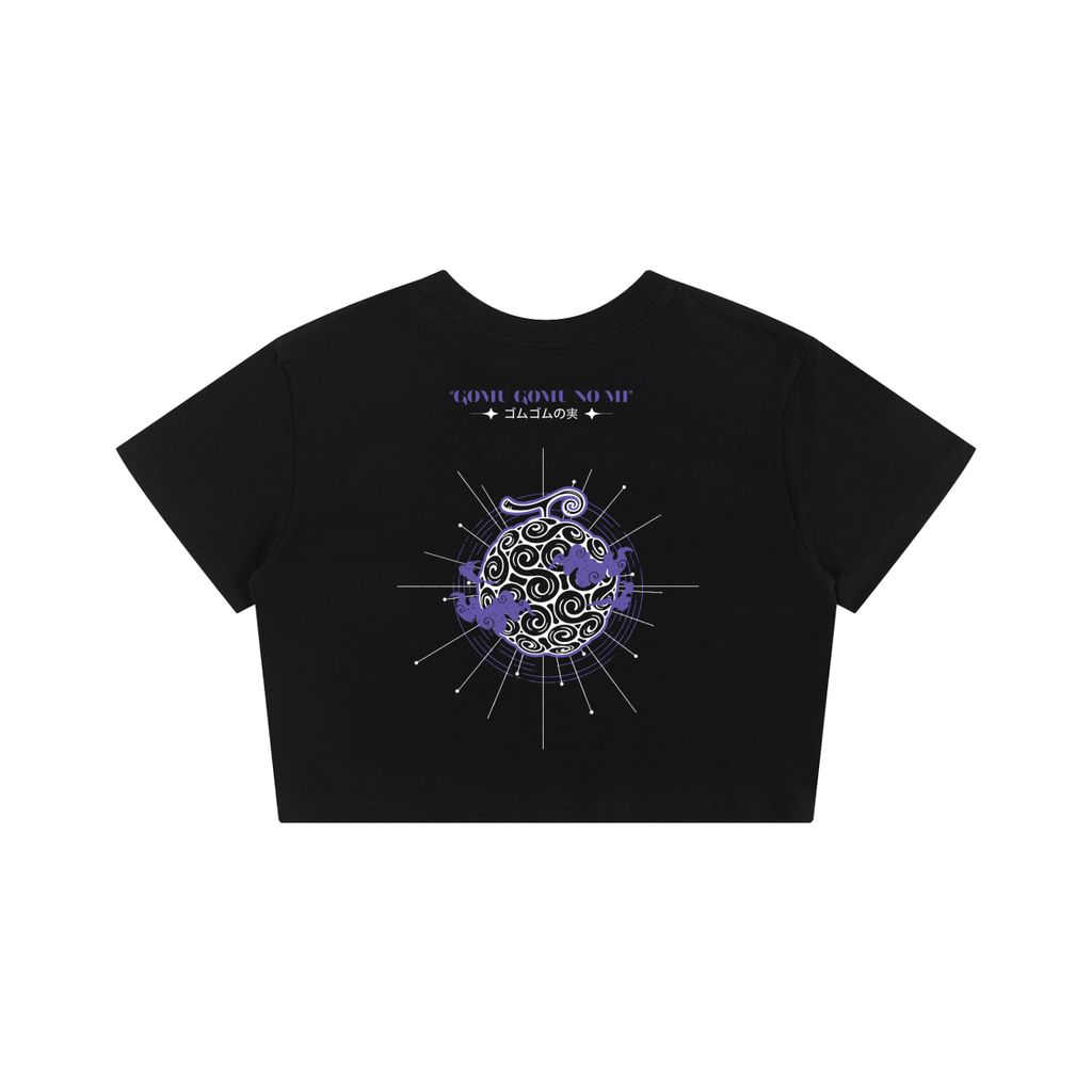 T-Shirt Crop 200 GSM - Gomu Gomu No Mi