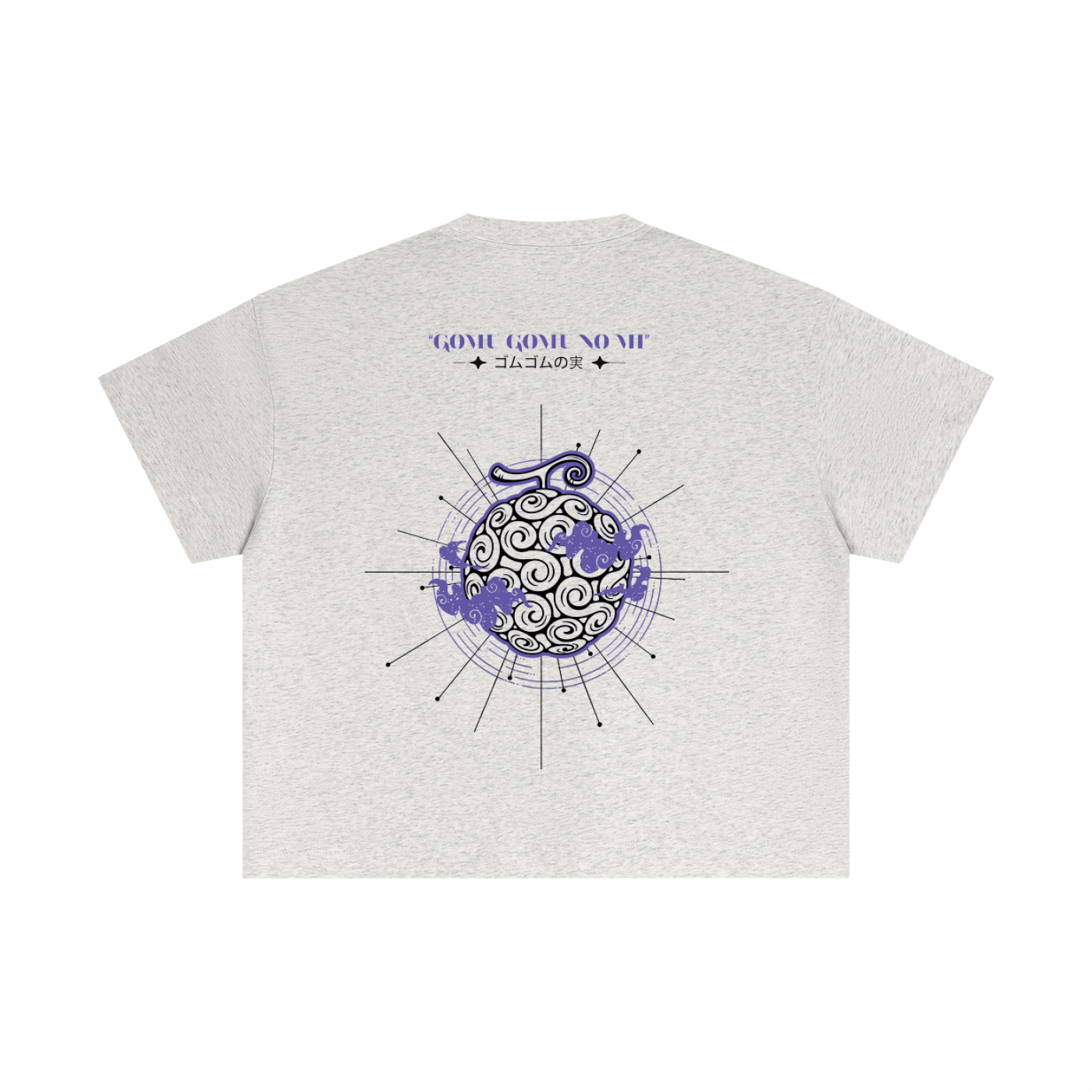 T-shirt Boxy 255gr - Gomu Gomu No Mi