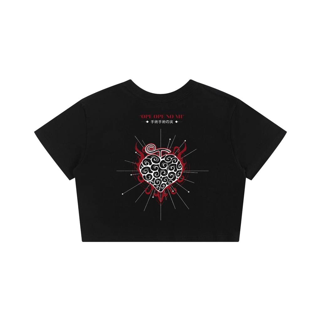 T-Shirt Crop 200 GSM - Ope Ope No Mi