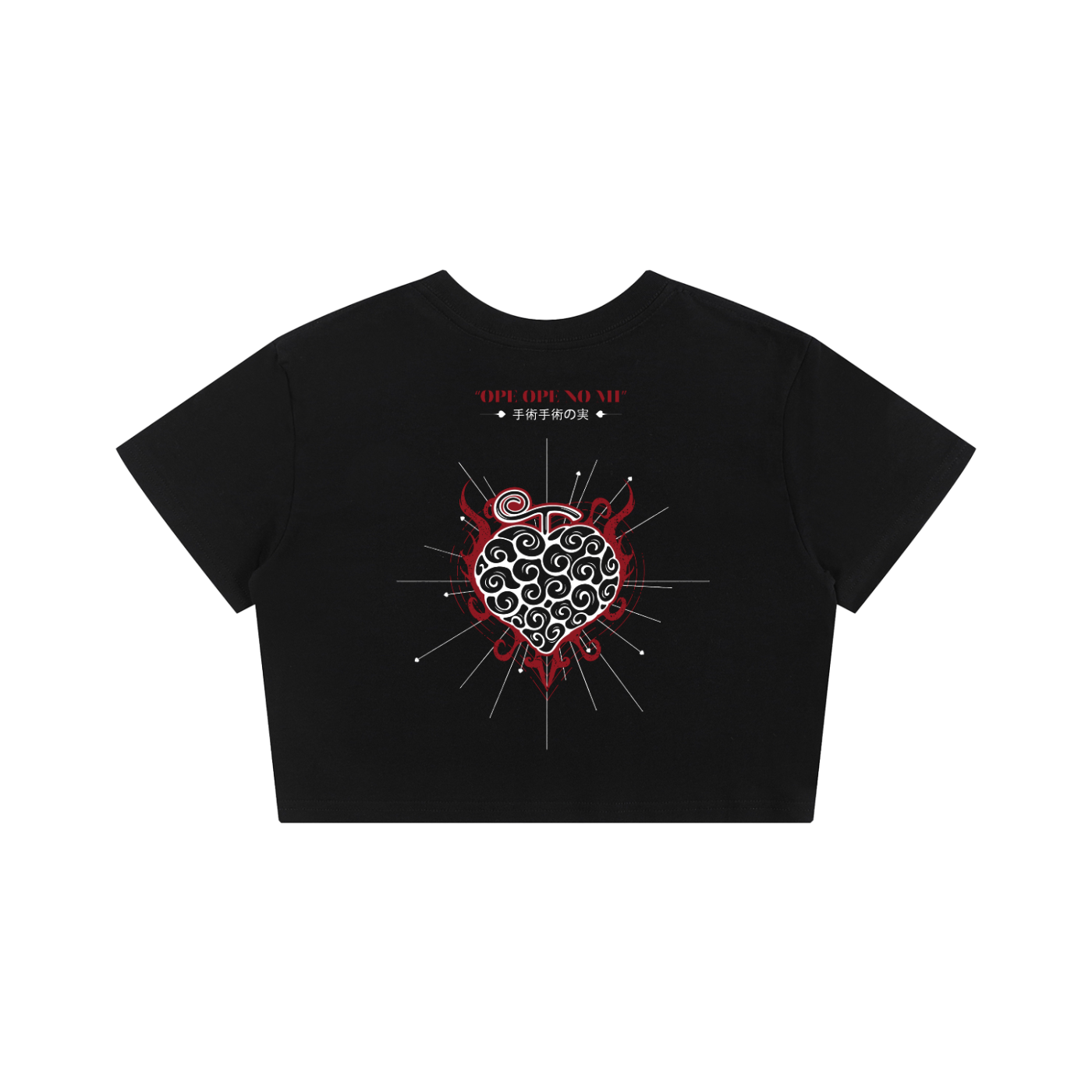 T-Shirt Crop 200 GSM - Ope Ope No Mi