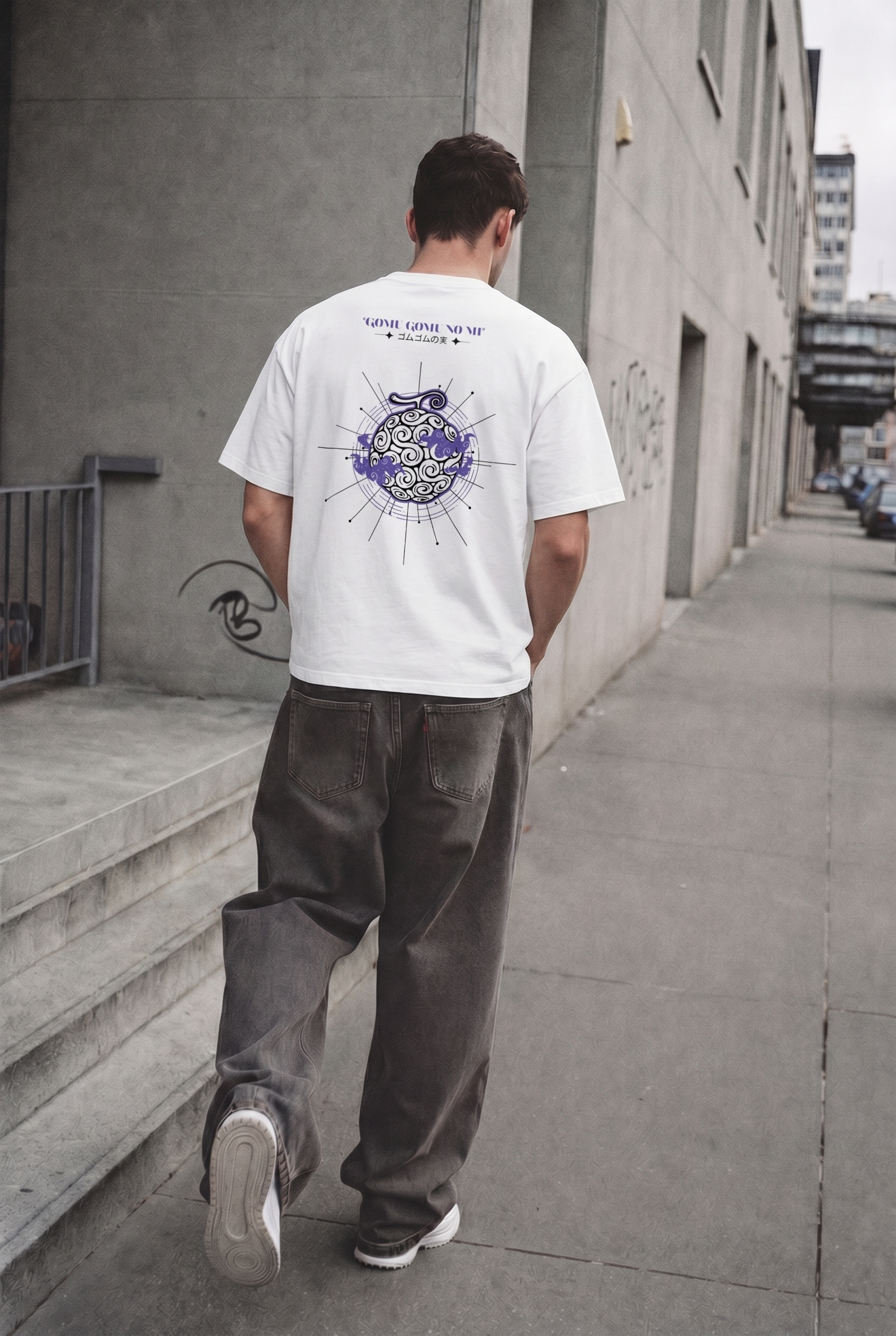 T-shirt Boxy 255gr - Gomu Gomu No Mi