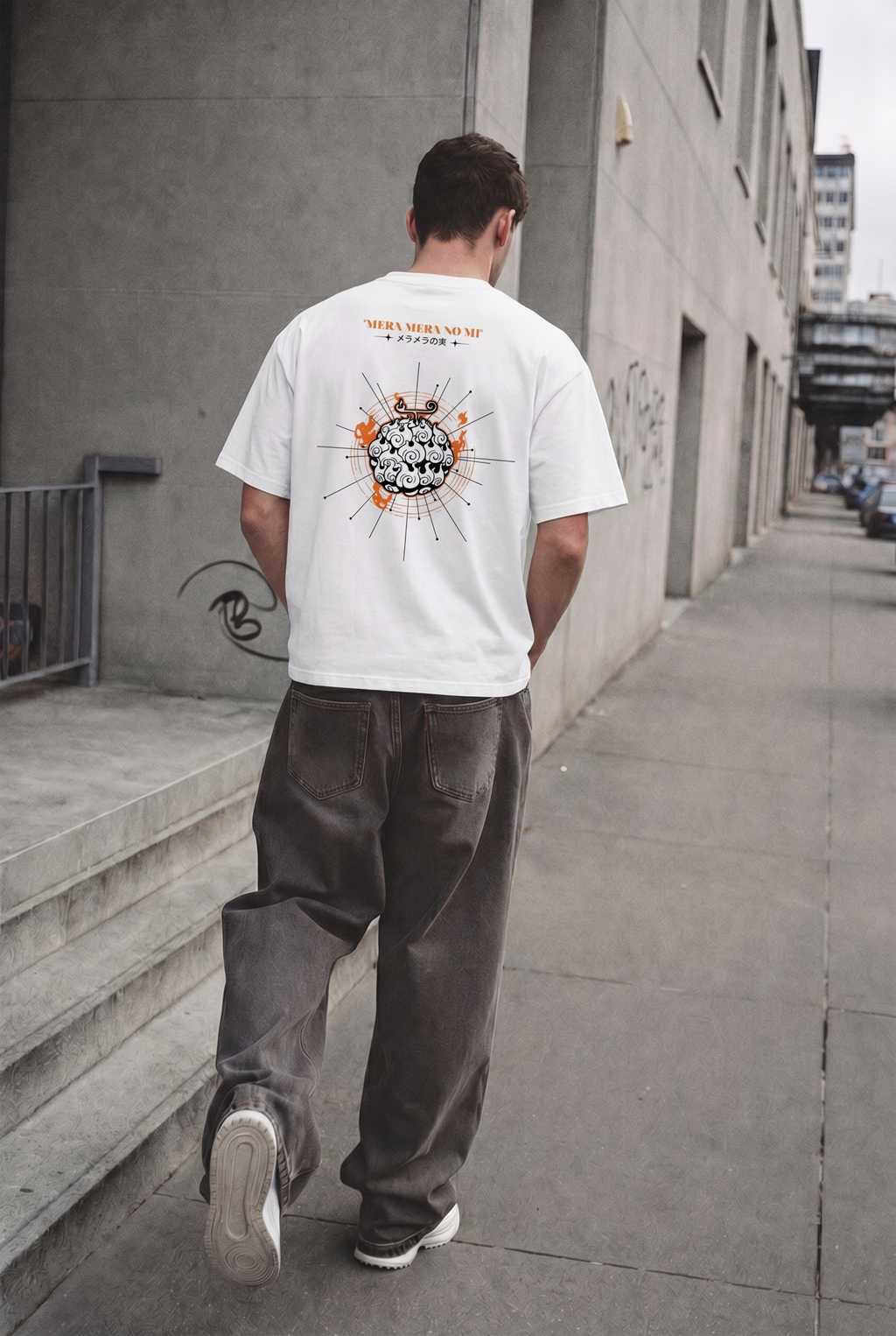 T-shirt Boxy 255gr - Mera Mera No Mi
