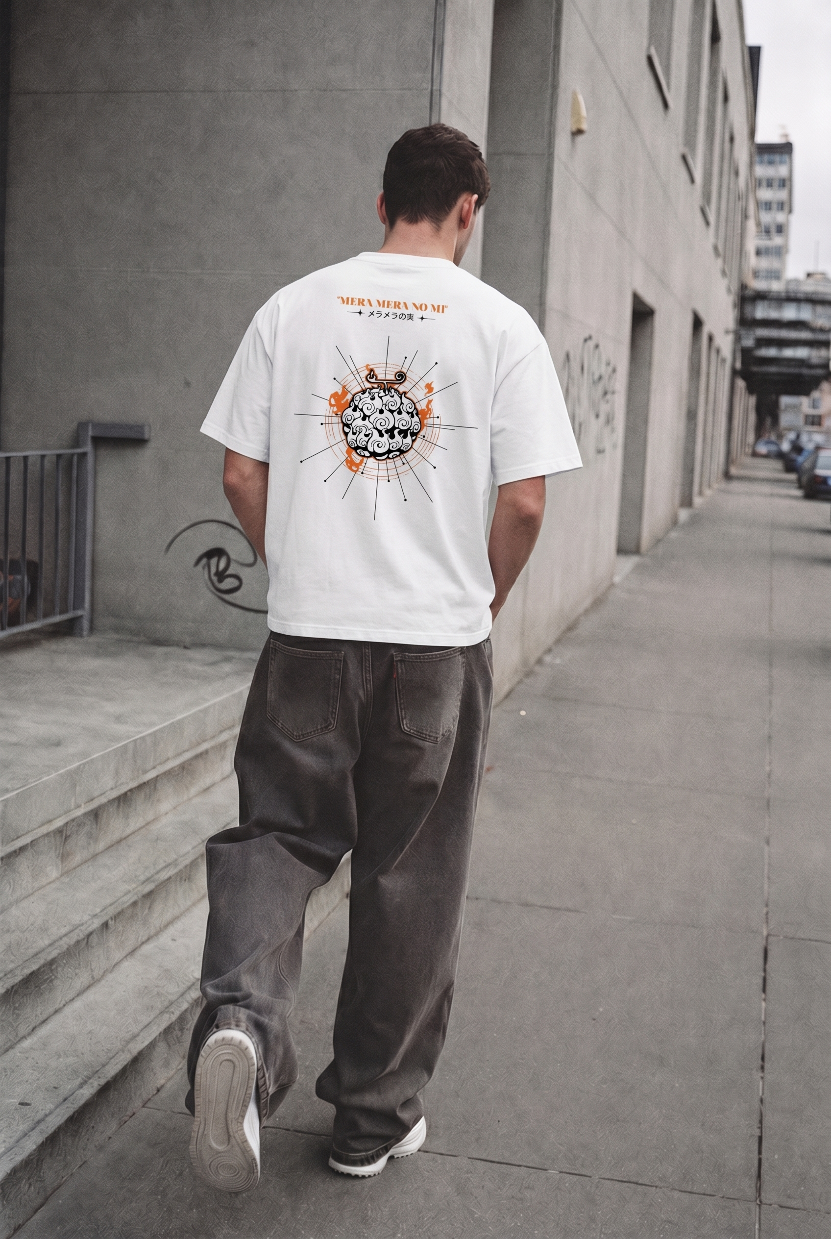 T-shirt Boxy 255gr - Mera Mera No Mi